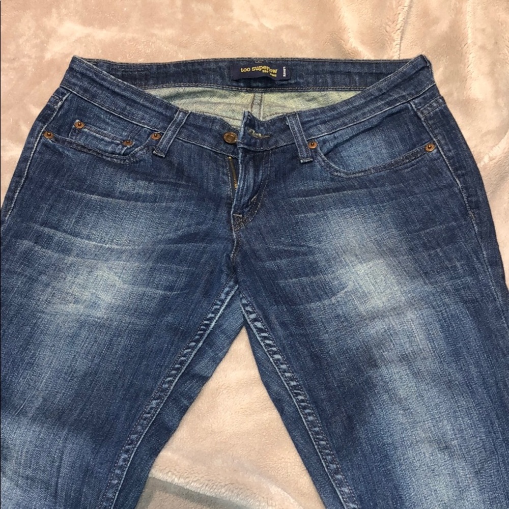 Levi’s super low 524 jeans